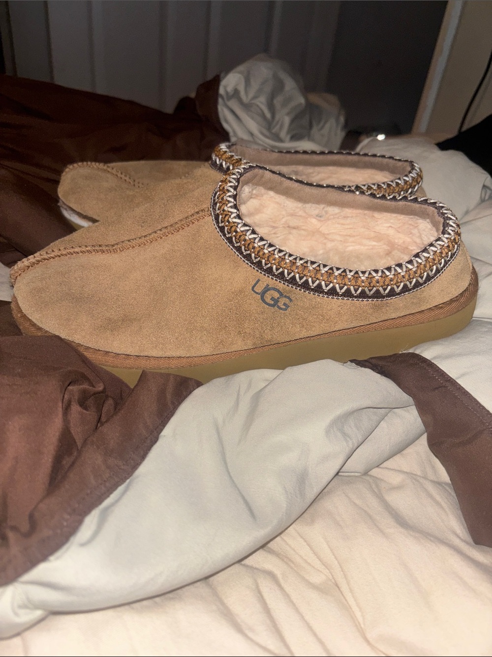 Womens UGG® Tasman II Slipper - Chestnut